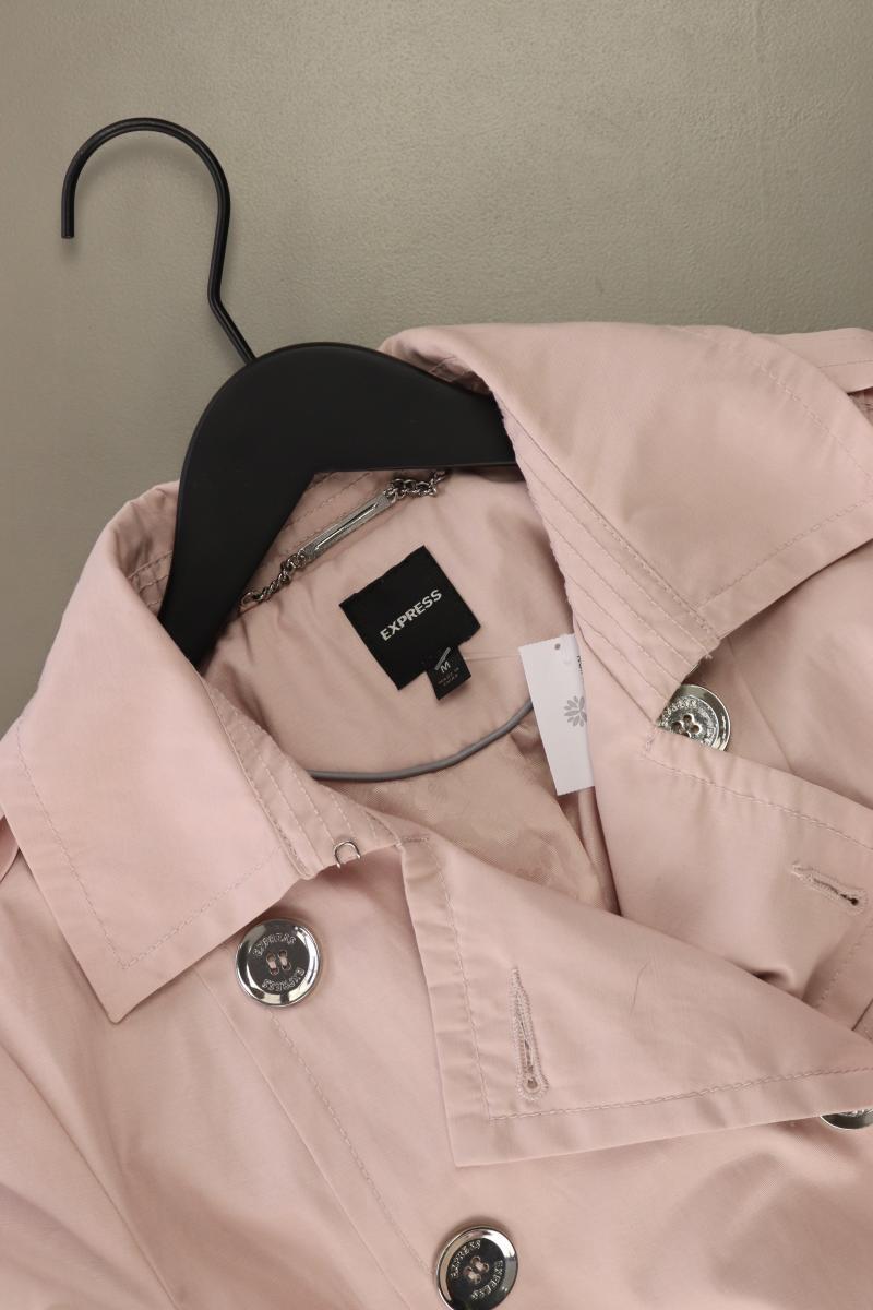 EXPRESS Cabanjacke Gr. M mit Gürtel rosa aus Baumwolle