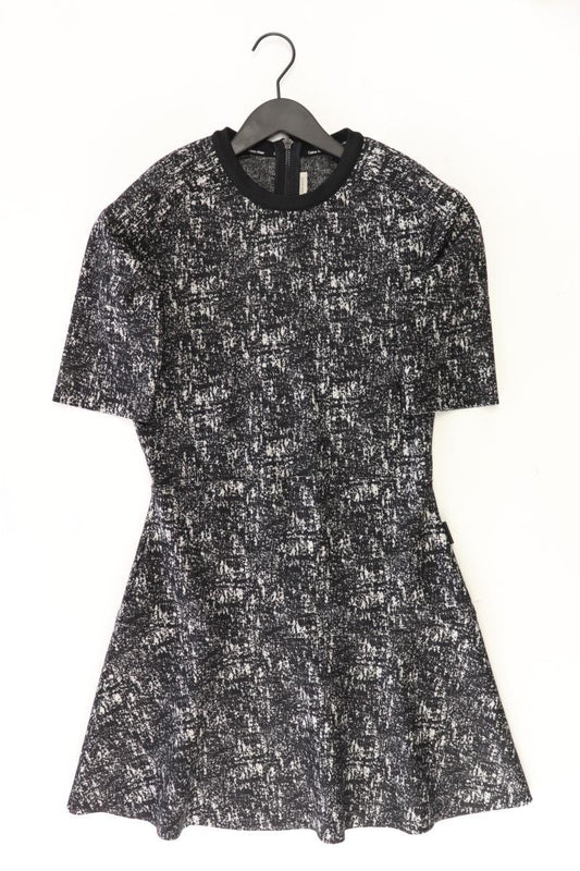 Calvin Klein Jeans Wollkleid Gr. S neuwertig Kurzarm schwarz