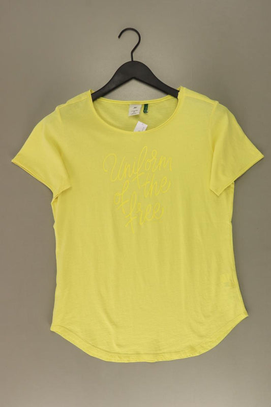 G-Star RAW T-Shirt Gr. M Kurzarm gelb aus Baumwolle