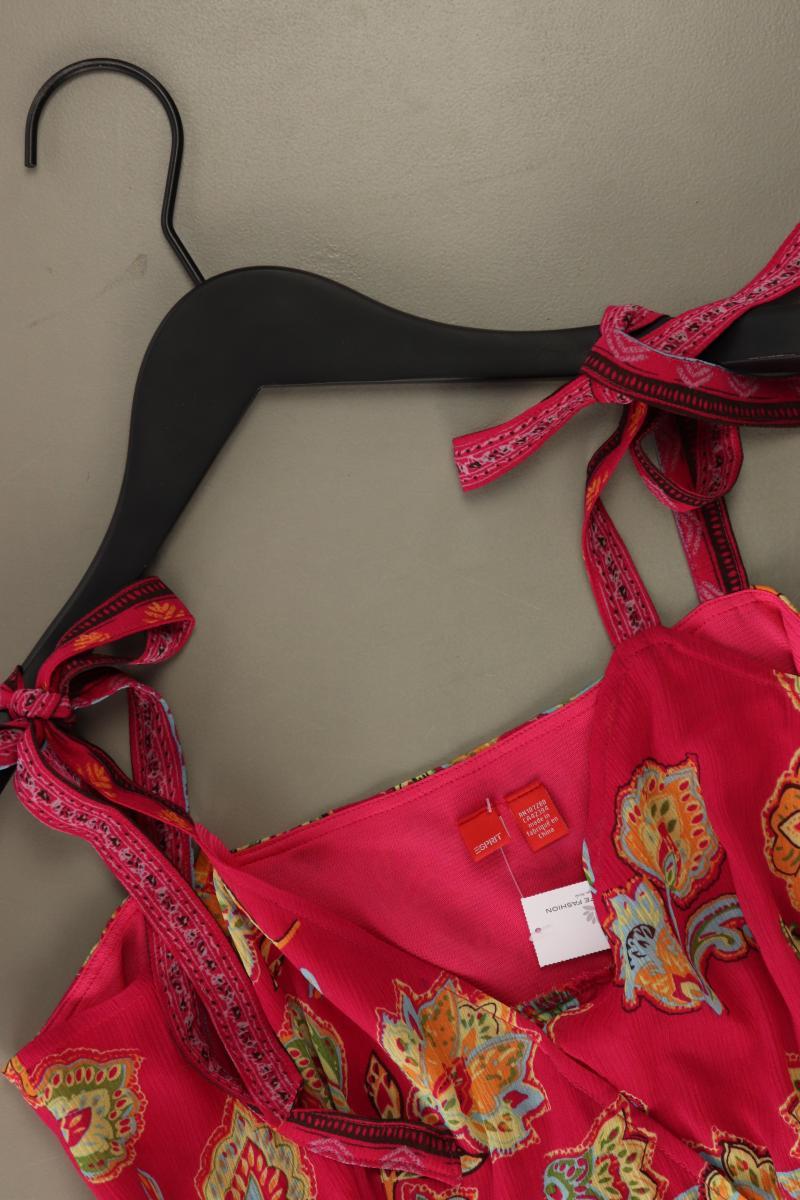 Esprit Trägerkleid Gr. 38 mit Paisleymuster pink aus Polyester