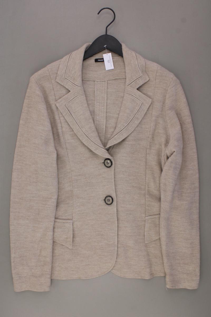 Frank Walder Wolljacke Gr. 44 creme