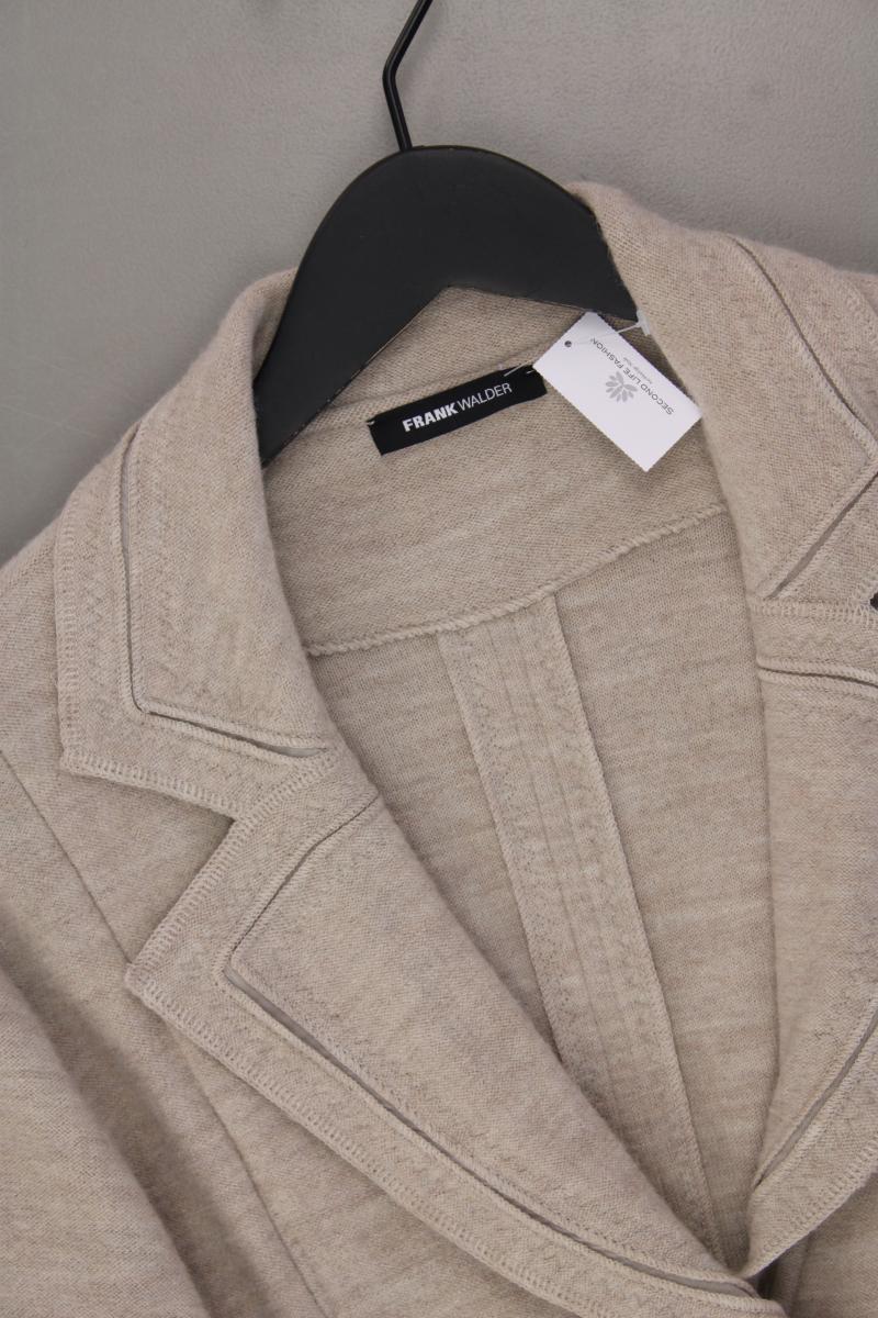Frank Walder Wolljacke Gr. 44 creme
