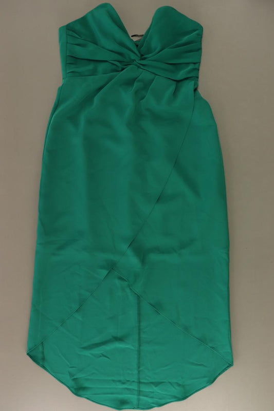 H&M Bandeaukleid Gr. 40 neu mit Etikett Ärmellos grün aus Polyester