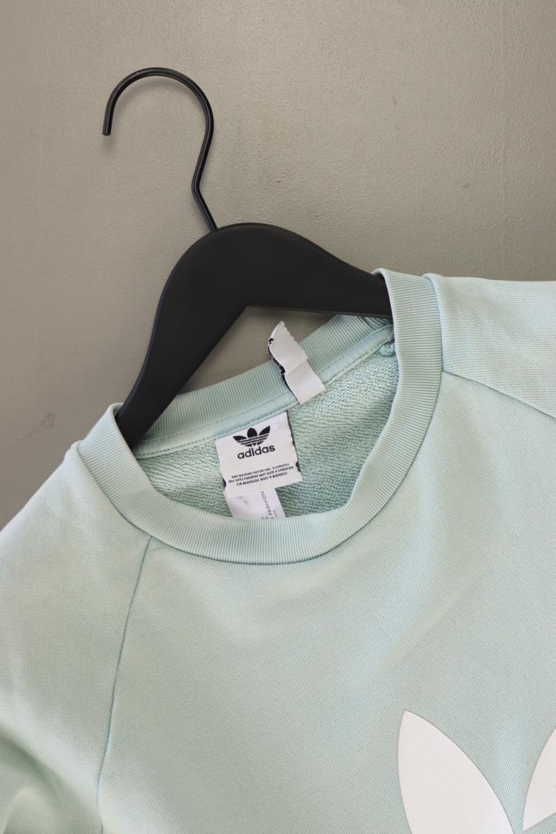 Adidas Langarmpullover für Herren Gr. S blau aus Baumwolle
