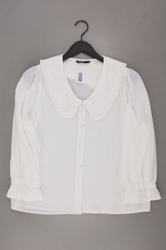 Only Langarmbluse Gr. 40 creme