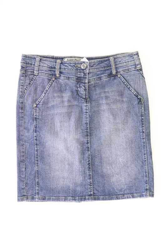 Street One Jeansrock Gr. 38 blau aus Baumwolle