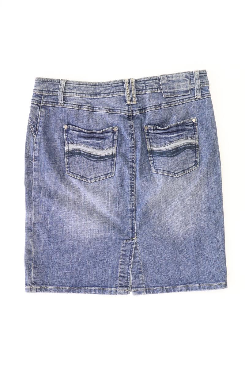 Street One Jeansrock Gr. 38 blau aus Baumwolle