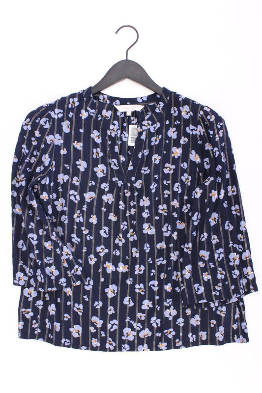 PART TWO Comfort Bluse Gr. 34 mit Blumenmuster neuwertig 3/4 Ärmel mit Glitzer