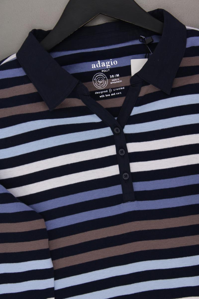 Adagio Poloshirt Gr. 38 gestreift neu mit Etikett Neupreis: 17,99€! 3/4 Ärmel