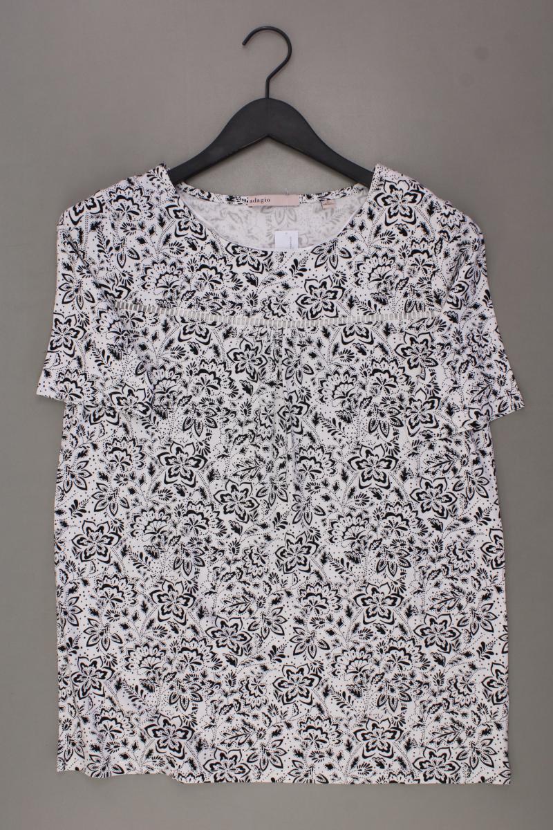 Adagio T-Shirt Gr. 38 neuwertig Kurzarm weiß