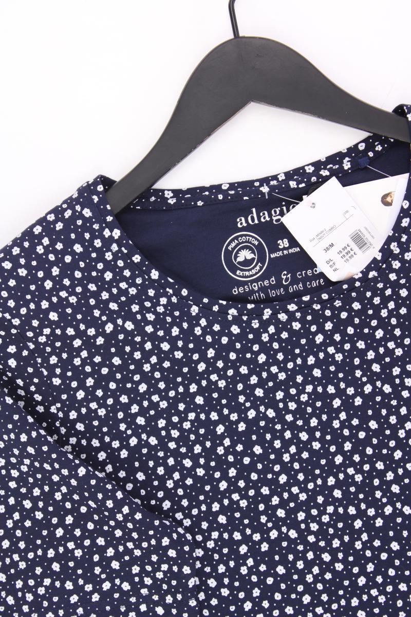 Adagio T-Shirt Gr. 38 mit Blumenmuster neu mit Etikett Neupreis: 19,99€! Kurzarm