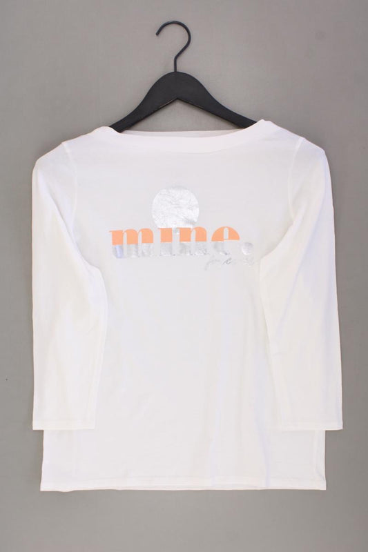 Street One Regular Shirt Gr. 36 3/4 Ärmel weiß