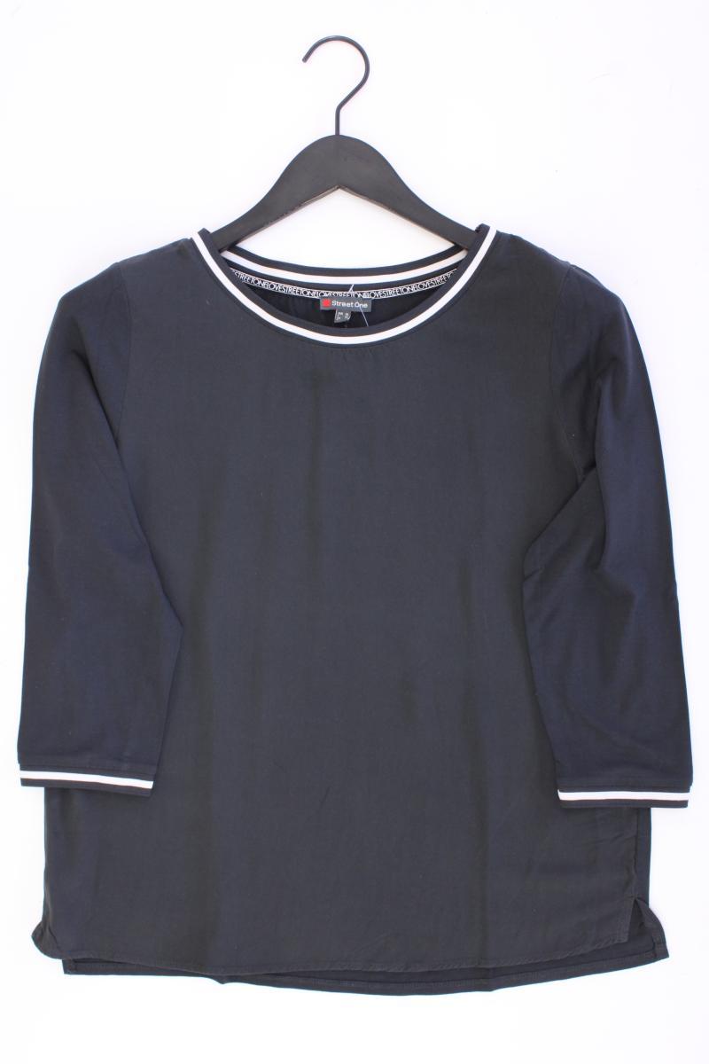 Street One Comfort Bluse Gr. 38 neuwertig 3/4 Ärmel grau