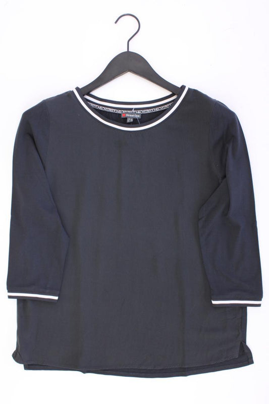Street One Comfort Bluse Gr. 38 neuwertig 3/4 Ärmel grau
