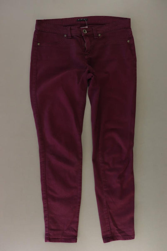 Sisley Skinny Jeans Gr. W29/L30 lila aus Baumwolle