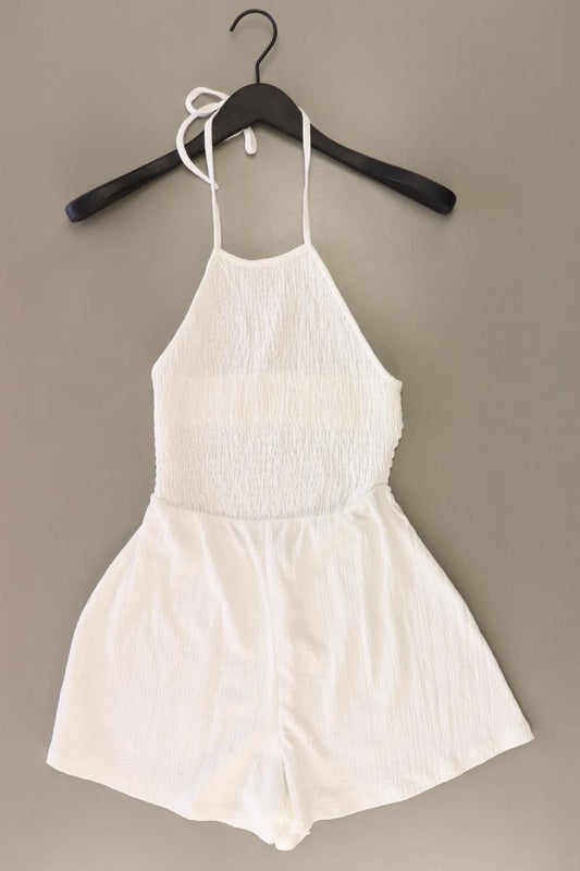 Bershka Playsuit Gr. S weiß