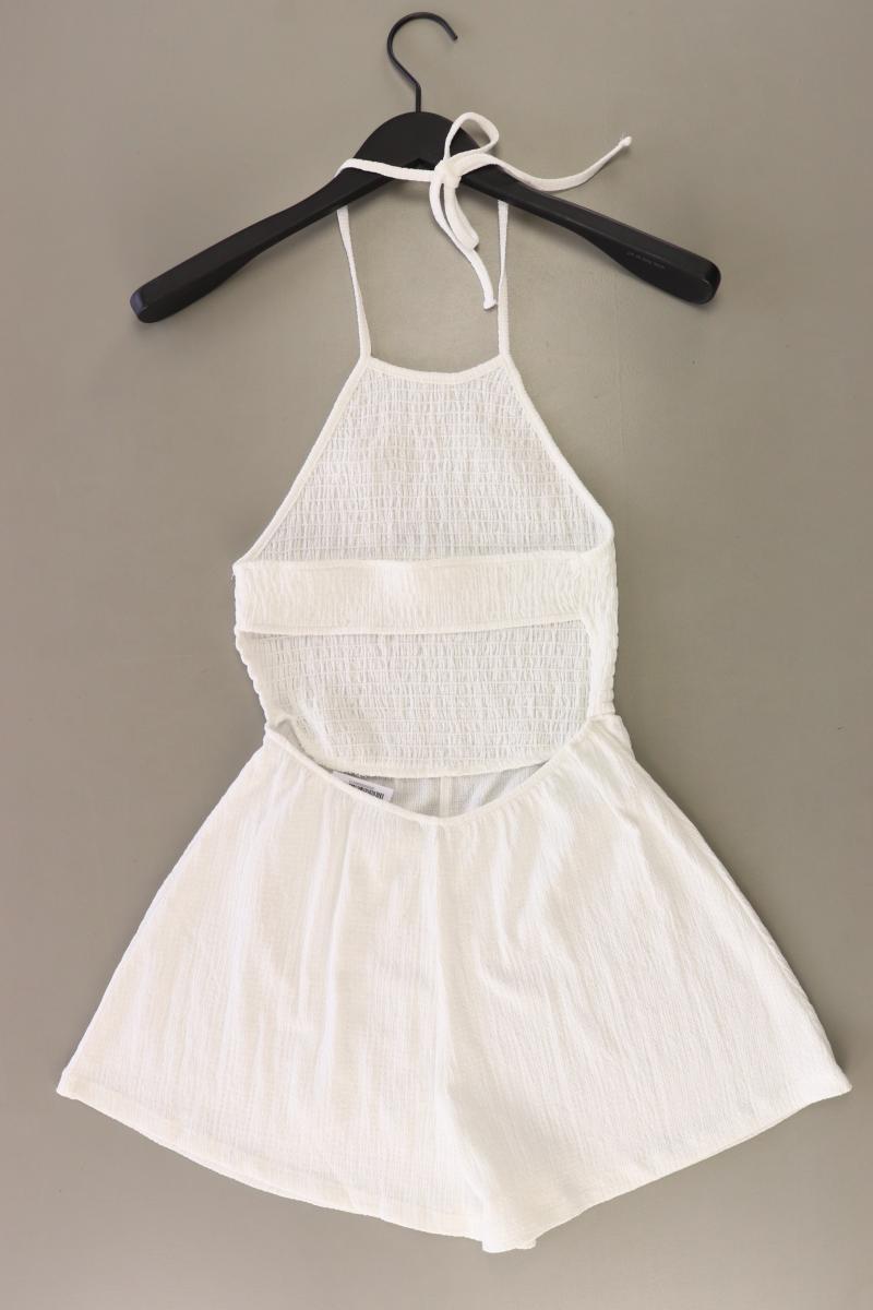Bershka Playsuit Gr. S weiß