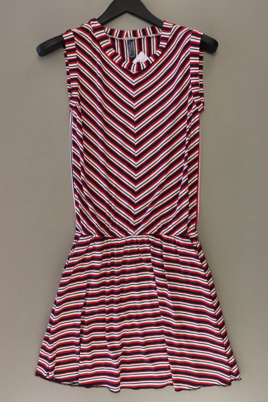 ManduTrap Jerseykleid Gr. 38 gestreift Ärmellos rot