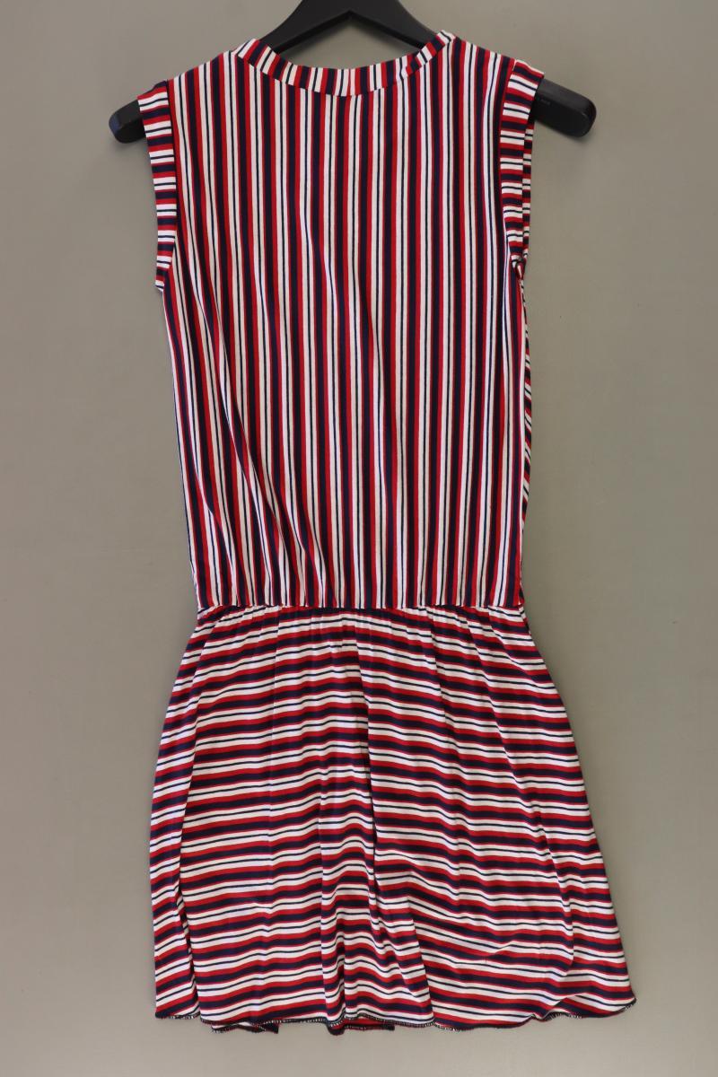 ManduTrap Jerseykleid Gr. 38 gestreift Ärmellos rot