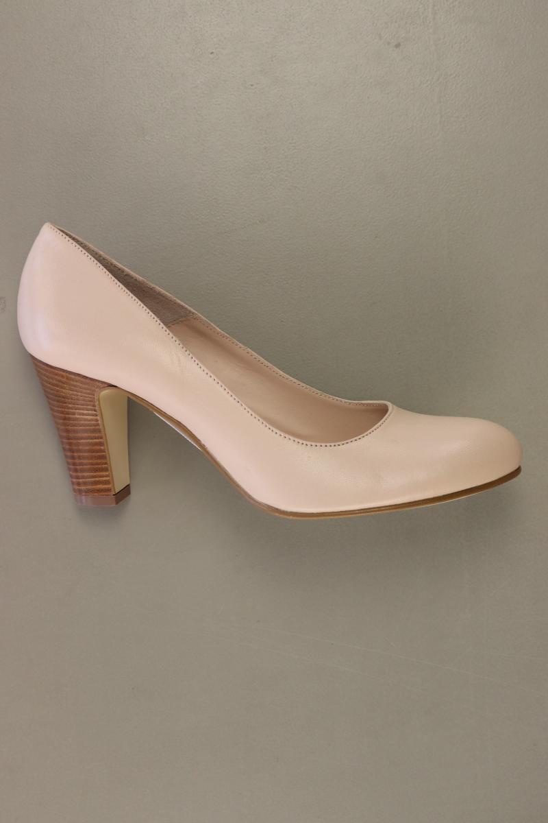 anna de valle Pumps Gr. 39 rosa aus Leder