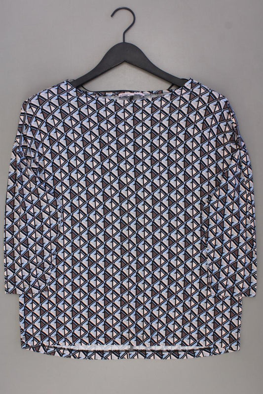 Adagio Regular Shirt Gr. 38 geometrisches Muster neuwertig 3/4 Ärmel mehrfarbig