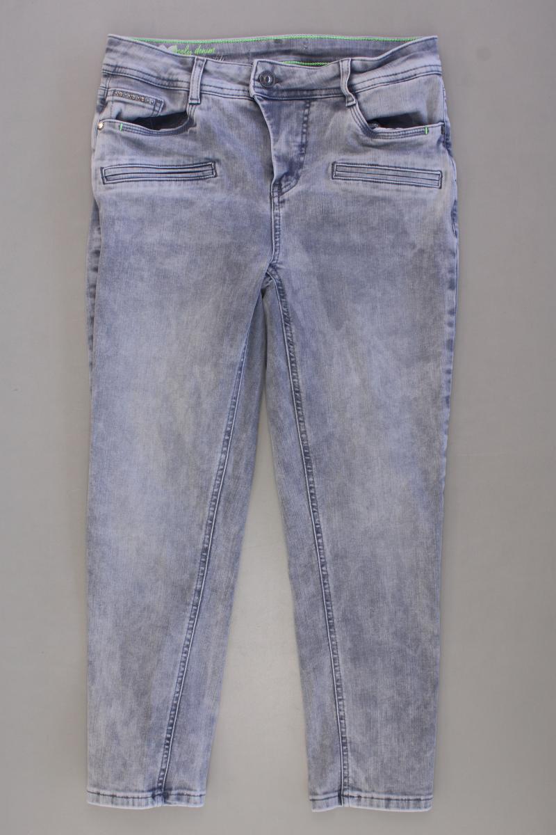 Street One 7/8 Jeans Gr. W29/L26 grau aus Baumwolle