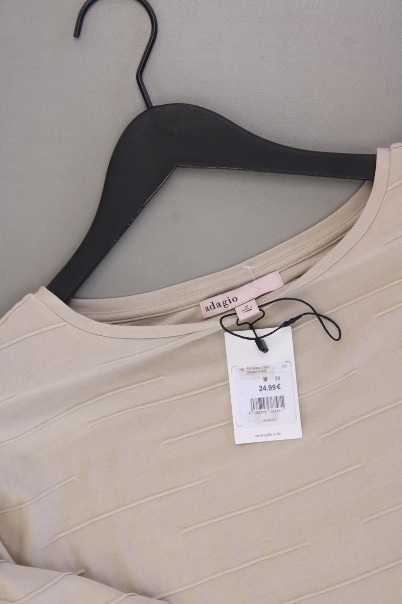 Adagio Comfort Shirt Gr. 38 neu mit Etikett Neupreis: 24,99€! 3/4 Ärmel creme