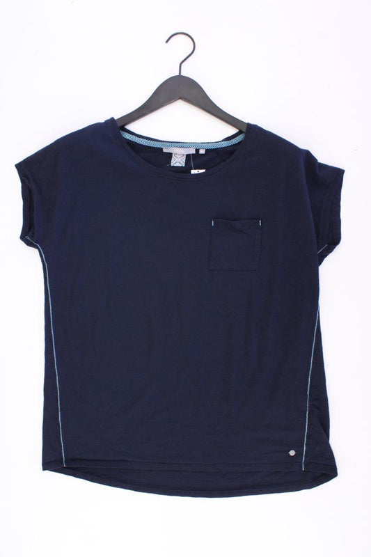 Cecil T-Shirt Gr. L Kurzarm blau
