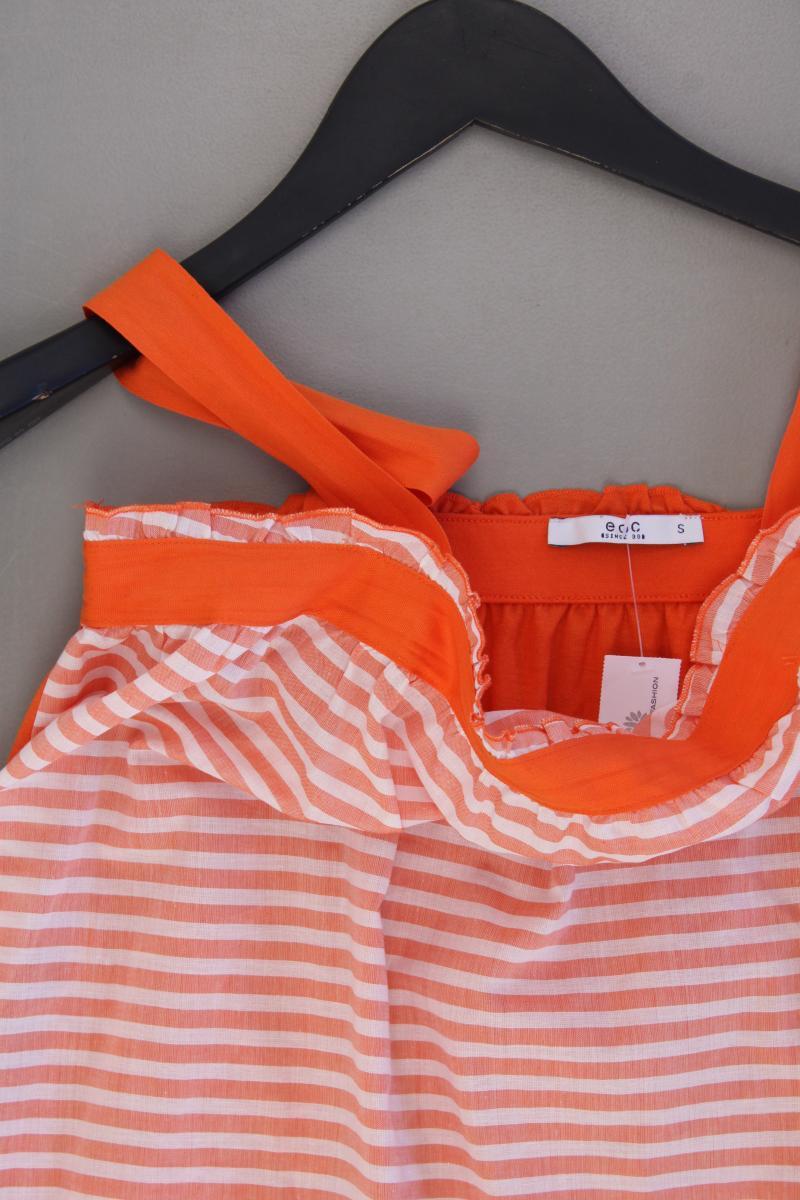 edc by Esprit Trägertop Gr. S gestreift orange