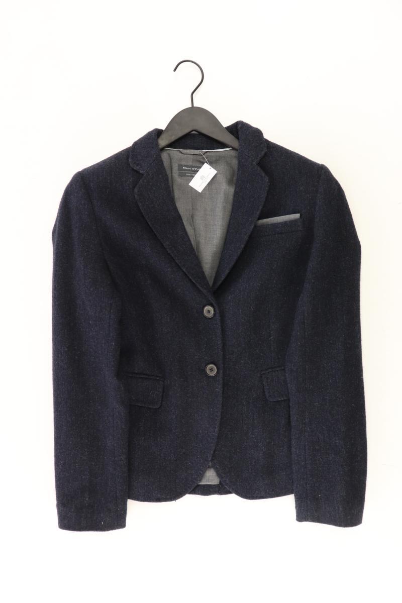 Marc O'Polo Wollblazer Gr. 40 blau aus Schurwolle