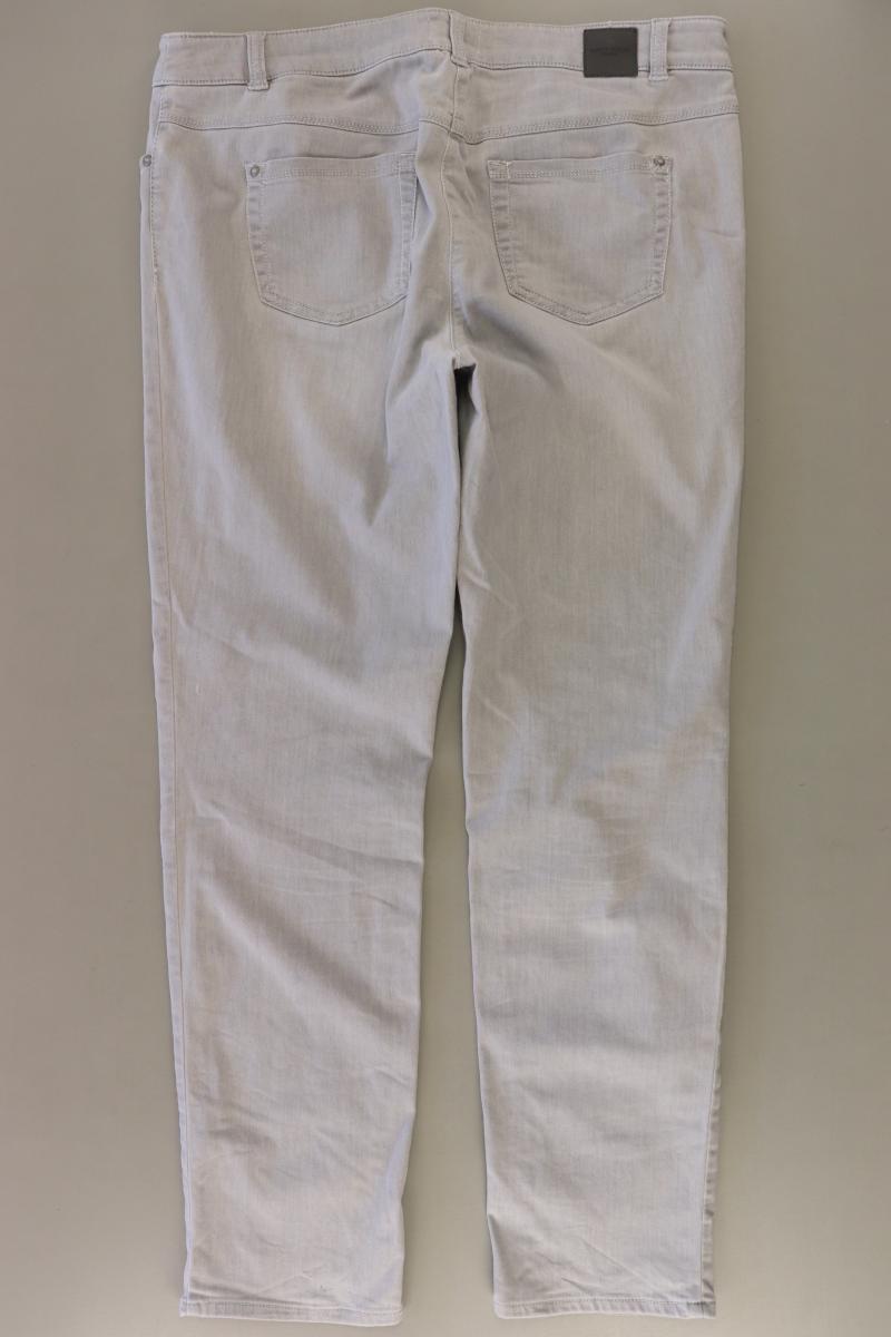 Gerry Weber Straight Jeans Gr. Kurzgröße 46 grau aus Baumwolle