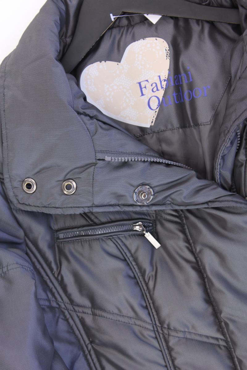 FABIANI Regular Mantel Gr. 42 neuwertig grau aus Polyester