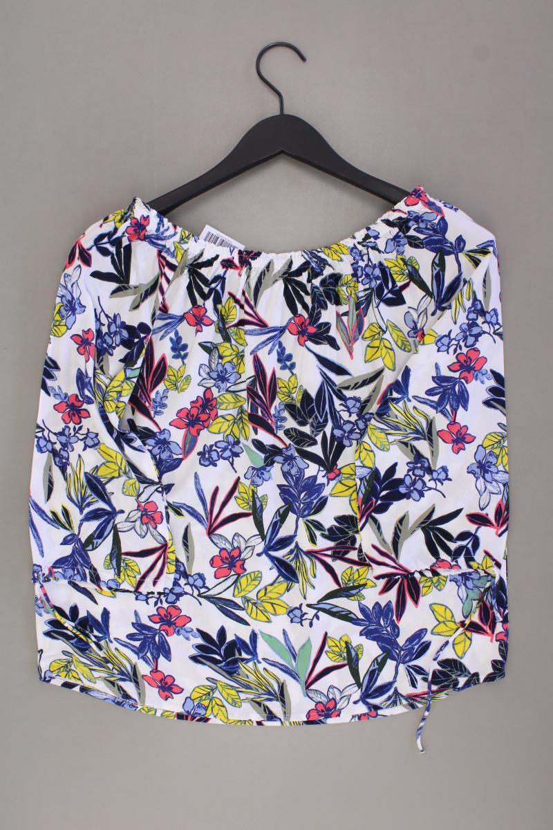 Street One Oversize-Bluse Gr. 36 mit Blumenmuster neuwertig 3/4 Ärmel mehrfarbig