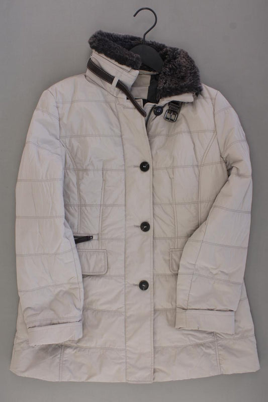 Fuchs Schmitt Lange Jacke Gr. 38 creme aus Polyester