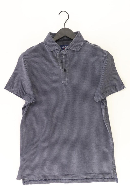 CHARLES TYRWHITT Poloshirt für Herren Gr. M Kurzarm blau aus Baumwolle