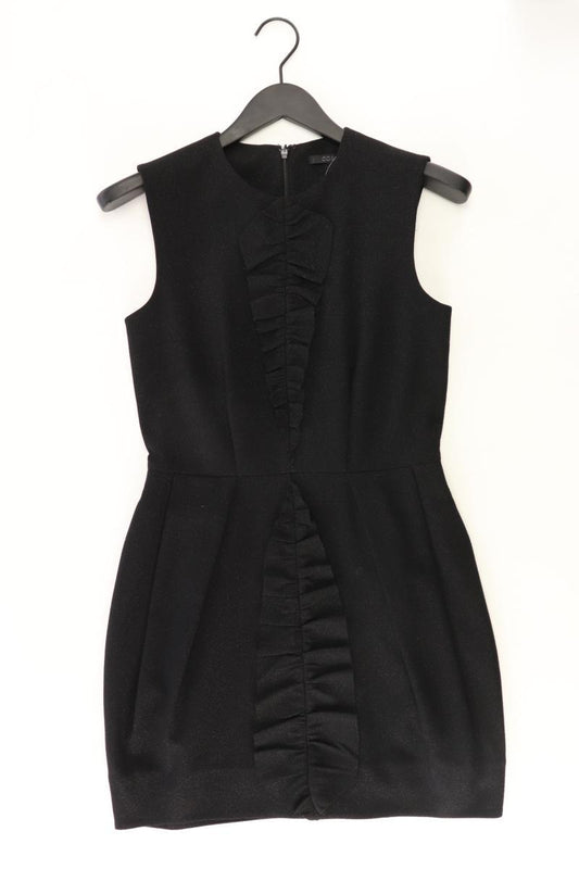 Cos Abendkleid Gr. 36 Ärmellos mit Glitzer schwarz aus Polyester