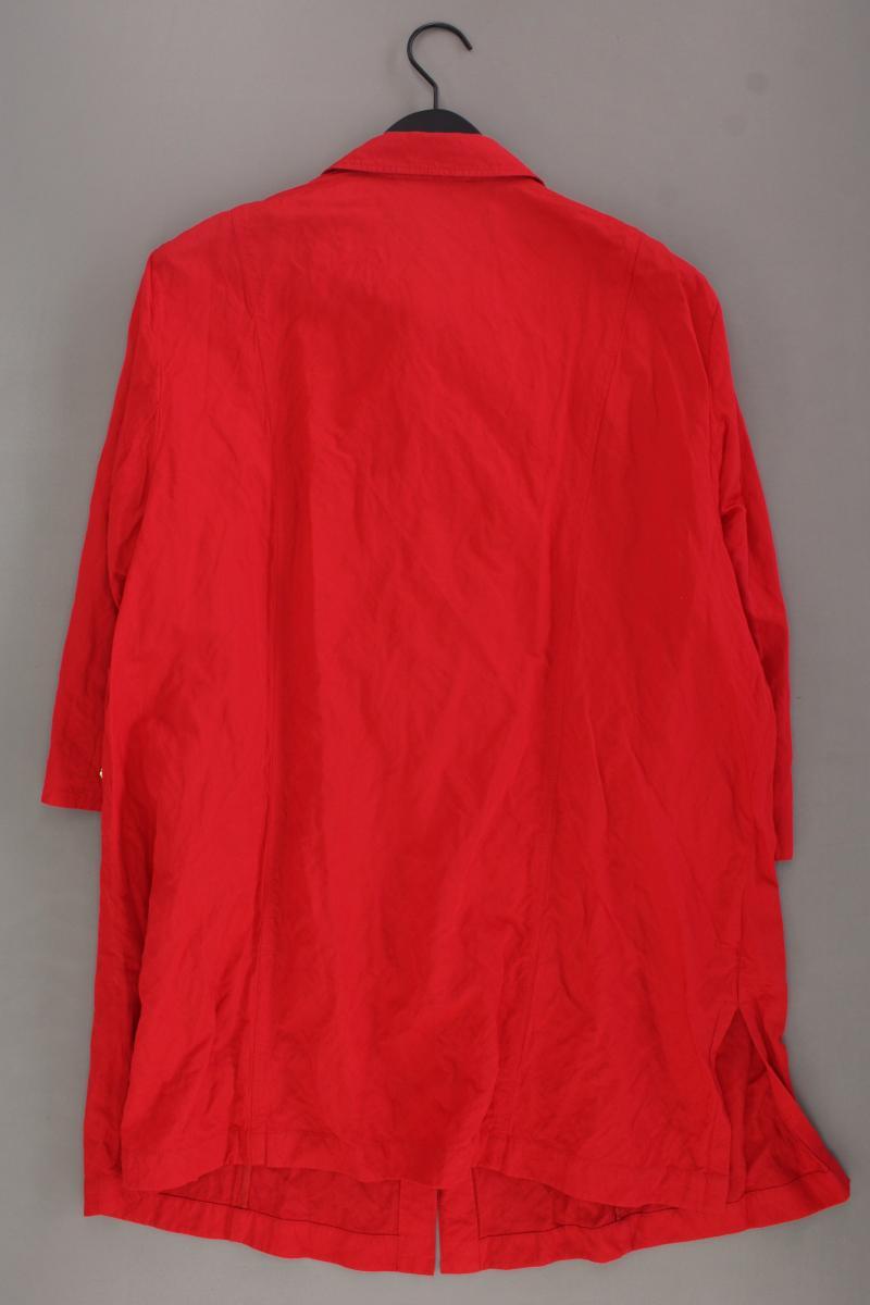 Basler Blusenkleid Gr. 50 3/4 Ärmel rot aus Viskose