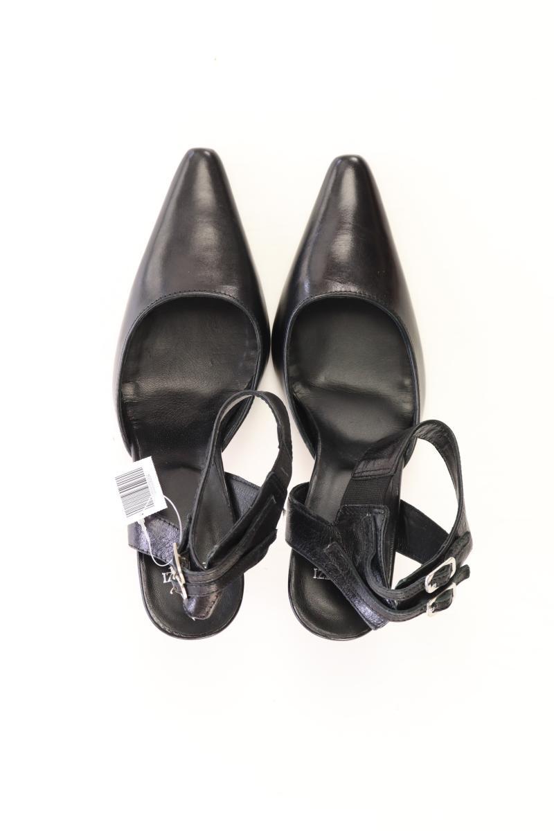 Minozzi Sandalette Gr. 36 Neupreis: 55,0€! schwarz aus Leder