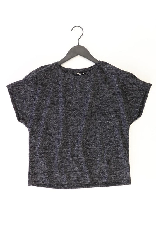 Only T-Shirt Gr. S Kurzarm mit Glitzer schwarz aus Viskose