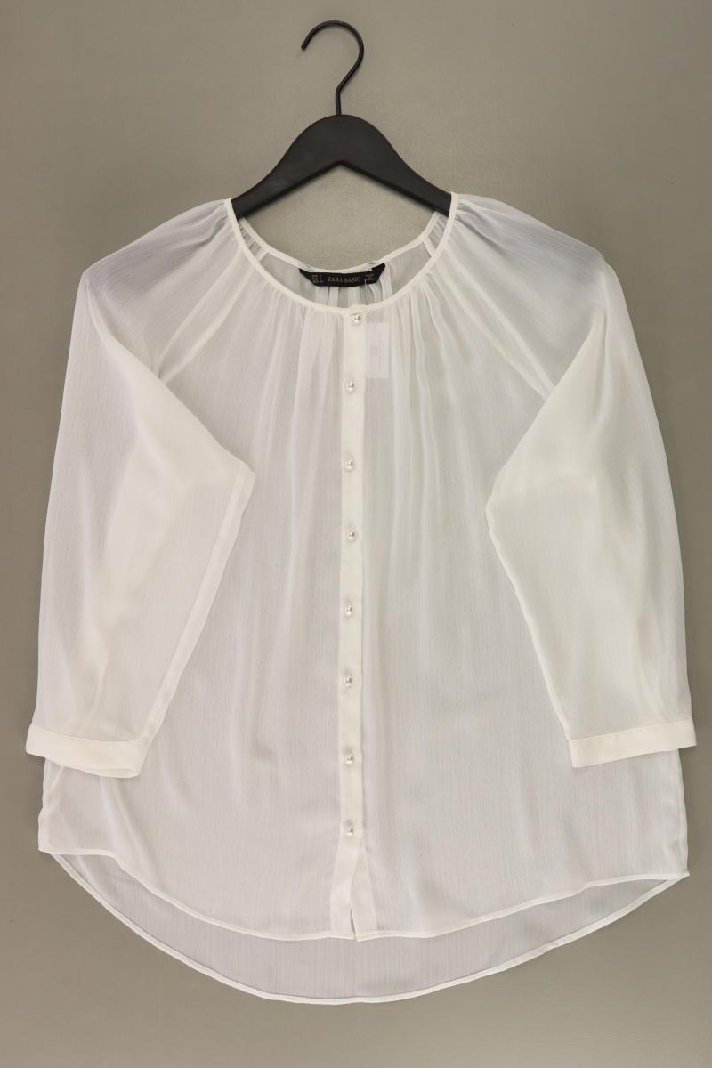 Second Hand Outfit Größe S mit Zara Oversize-Bluse in Gr. S und Halskette