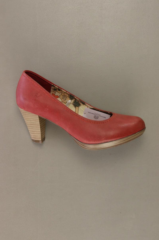 Venturini Milano Pumps Gr. 37 rot aus Leder