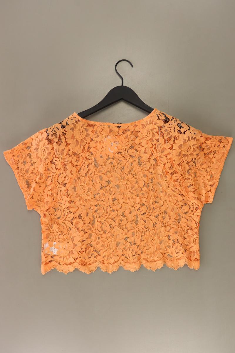 Oui Shirt mit Spitze Gr. 36 neu mit Etikett Neupreis: 159,95€! Kurzarm orange