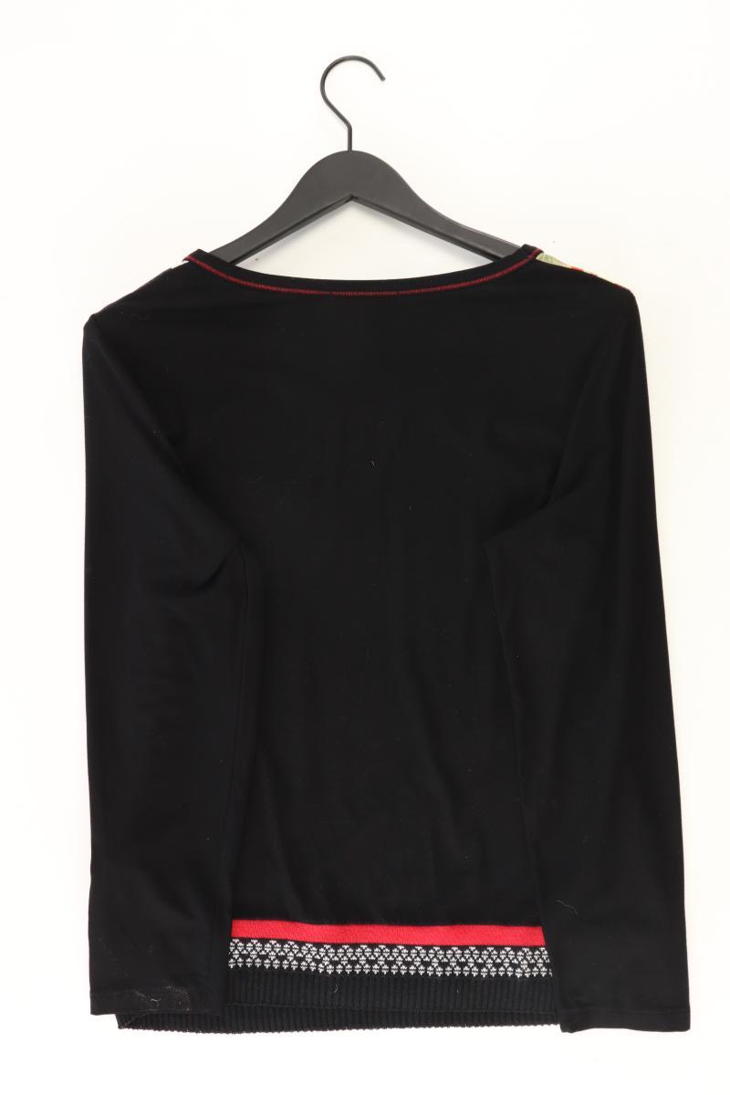 VICCIO Longsleeve-Shirt Gr. 46 Langarm schwarz aus Viskose