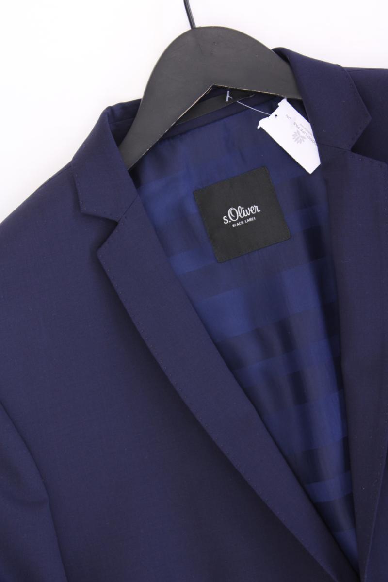 s.Oliver Black Label Wollsakko für Herren Gr. Langgröße 106 blau