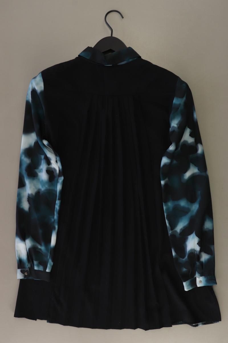 Blacky Dress Langarmbluse Gr. 36 blau aus Polyester