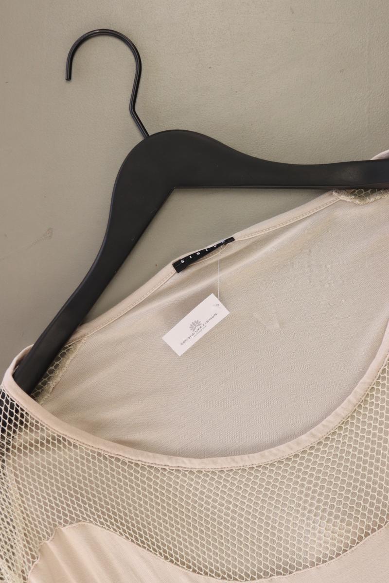 Sisley T-Shirt Gr. S Kurzarm creme