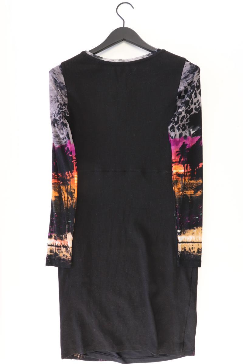 Oui Langarmkleid Gr. 38 schwarz aus Polyamid