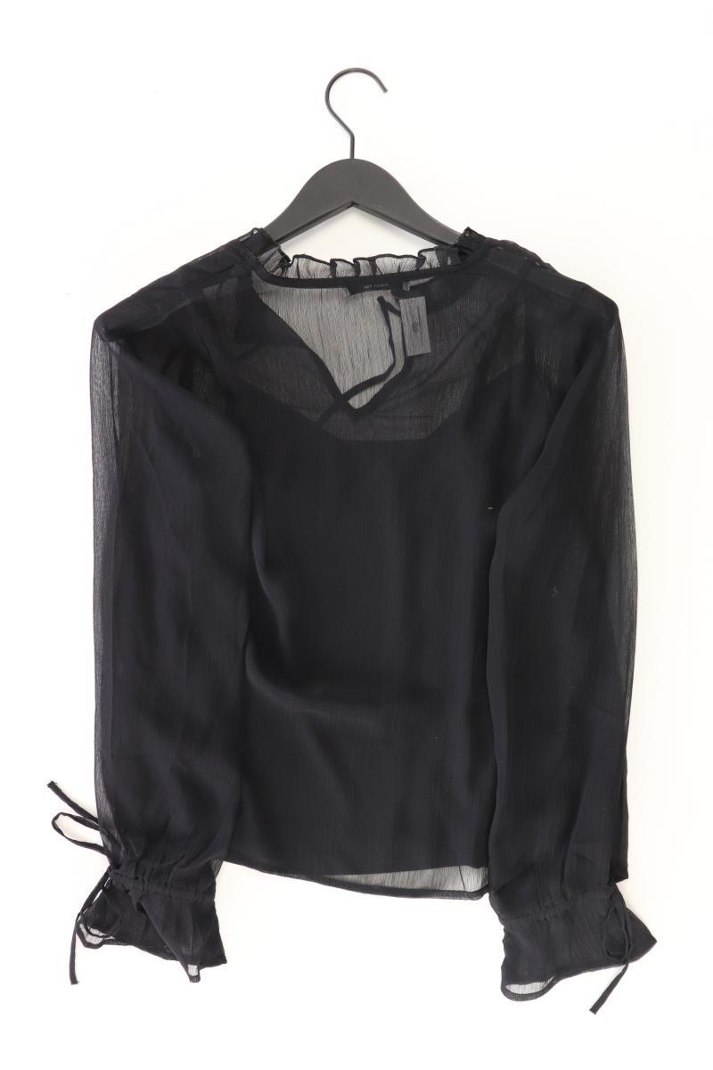About You Chiffonbluse Gr. 36 Langarm schwarz aus Polyester