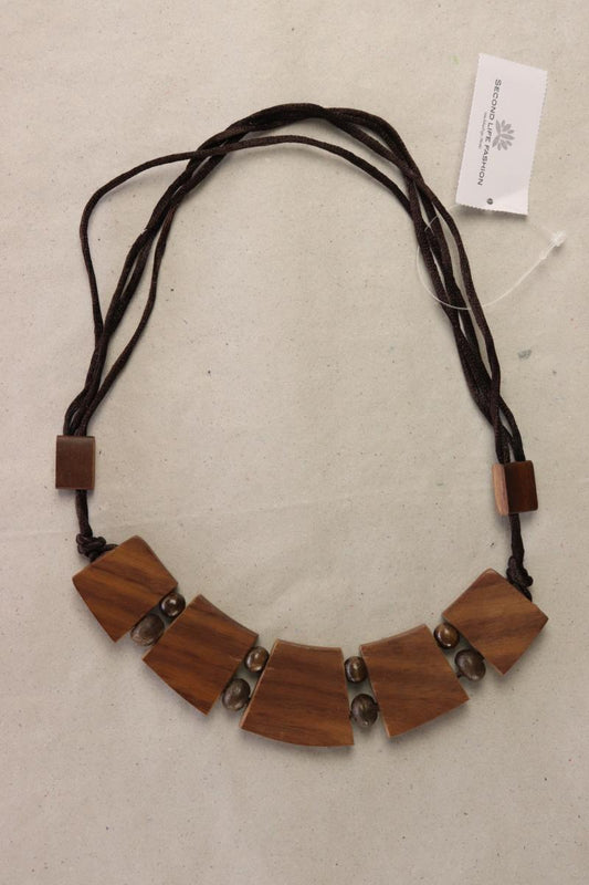 Halskette braun