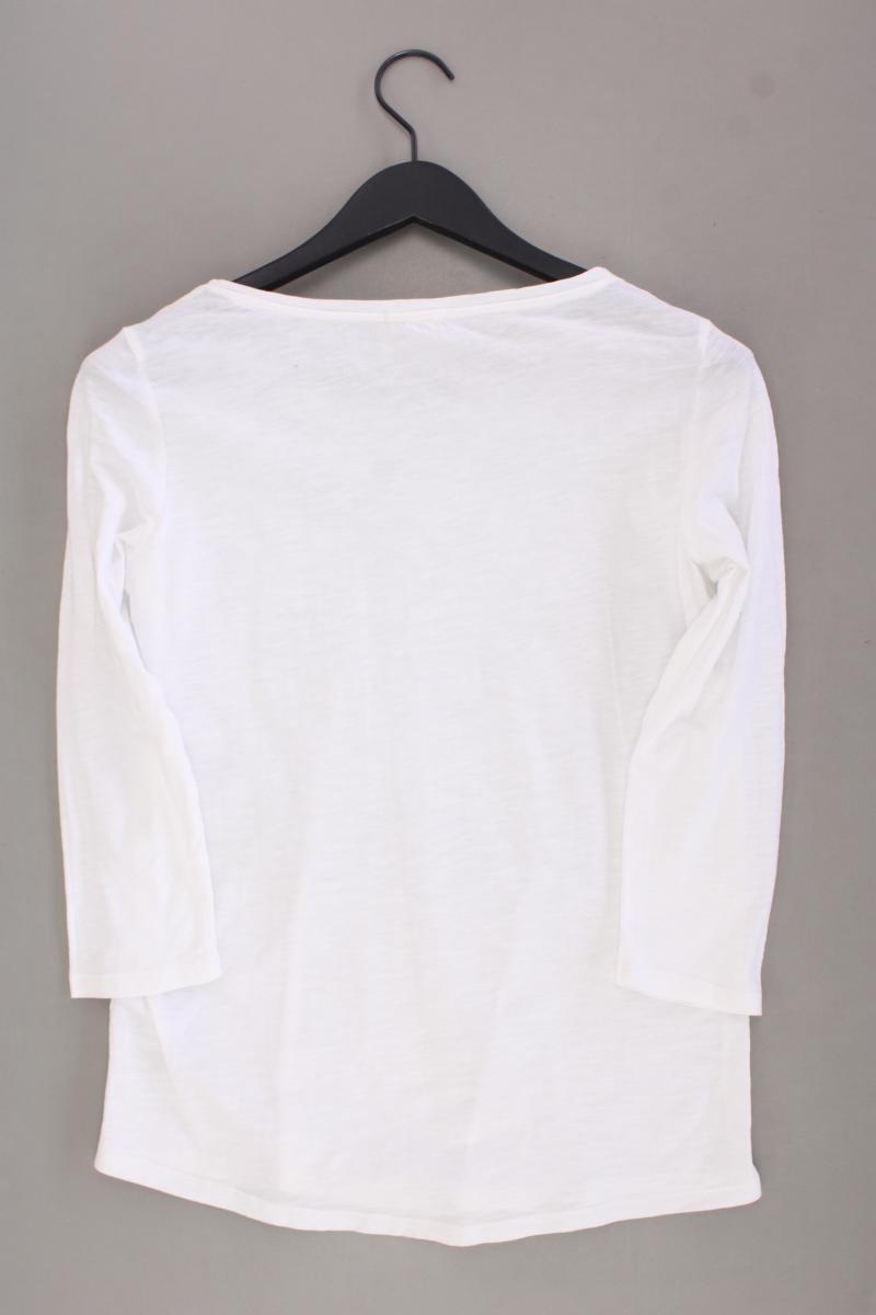 Esprit Printshirt Gr. S 3/4 Ärmel weiß aus Baumwolle